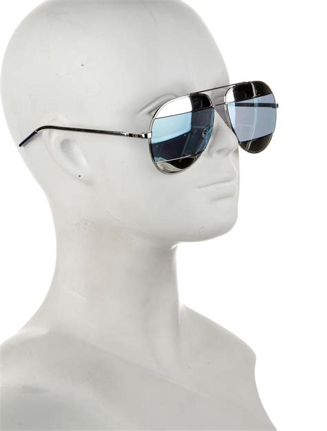 dior silver mirror sunglasses|authentic christian Dior sunglasses.